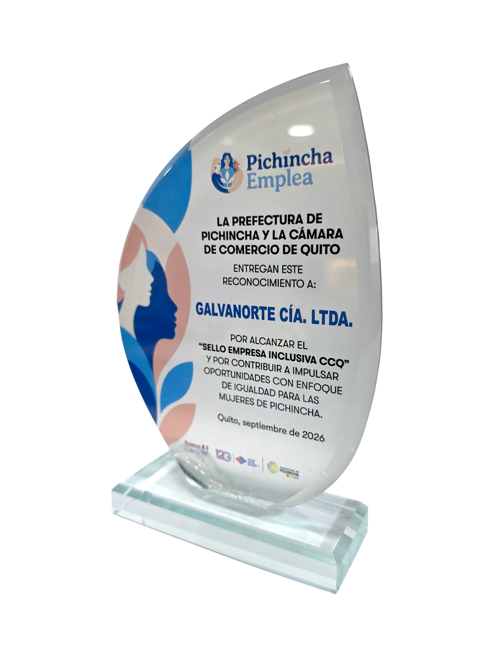 Sello Empresa Inclusiva CCQ Galvanorte
